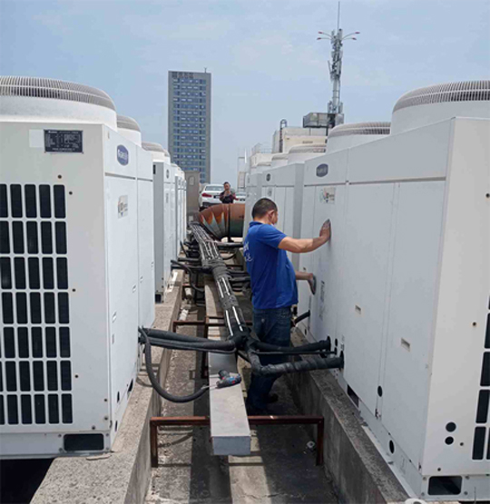 乳山中央空调制热和不制冷系统维修方法